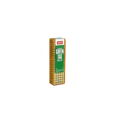 CCI Competition Green Tag 22 LR 40 Grain Lead Round Nose Ammo, 100 Round Box (33)