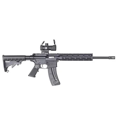 SMITH & WESSON M&P15-22 Sport OR 16.5in 25rd Rifle with Red/Green Dot Optic (12722)