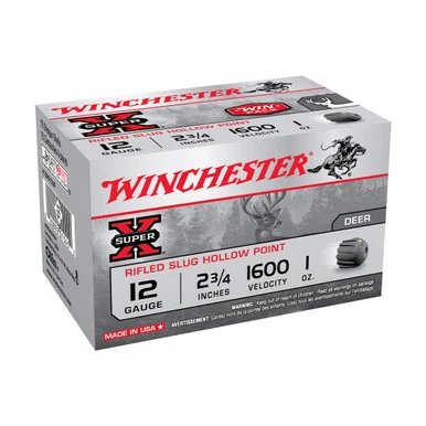 WINCHESTER Super-X 12Ga 2.75in 15rd Box Ammo (X12RS15VP)