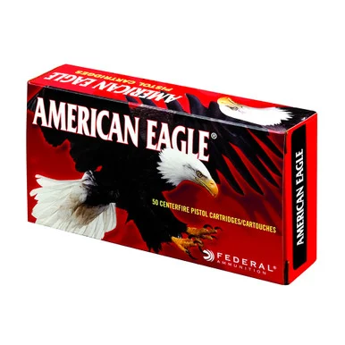 FEDERAL American Eagle 40 S&W 180 Grain FMJ Ammo, 50 Round Box (AE40R1)