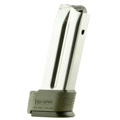 SPRINGFIELD ARMORY 9mm 10Rd Sub-Compact Magazine with Green Sleeve (XD0923GS)