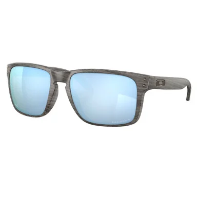 OAKLEY Holbrook XL Sunglasses with Woodgrain Frame and Prizm Deep Water Polarized Lens (OO9417-1959)