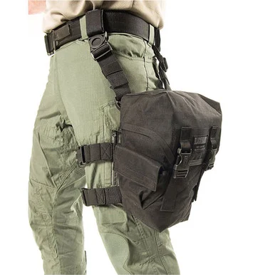 BLACKHAWK Ultralight Omega Elite Black Gas Mask Pouch (56GM03BK)