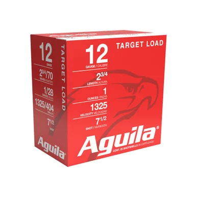 Aguila 12 Gauge 1CHB1285 Sporting Clays High Velocity 2.75" 1oz 7.5 Shot