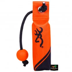 BROWNING DOG TRAINING VINYL DUMMY BUMPER ORANGE / BLACK
