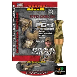 ZINK CALLS PC-1 MOSSY OAK BLADES POLY GOOSE CALL W/ DVD