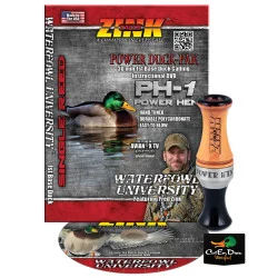 ZINK CALLS PH-1 POWER HEN HEDGE & POLY DUCK CALL W/ DVD