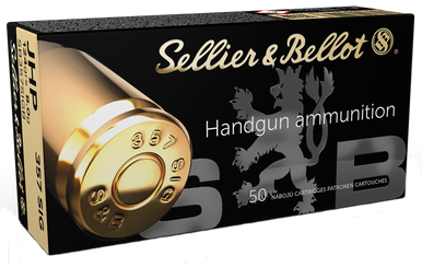 Sellier and Bellot .357 Sig Handgun 124gr JHP Ammo