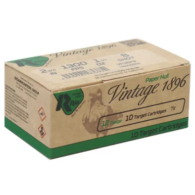 Rio Vintage 1896 Paper Flyer 12 Gauge 2 3/4" #8 Shot