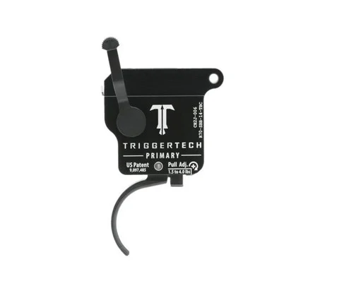 TriggerTech REM 700 Primary Trigger -Bolt Release, PVD Black Curved/Right