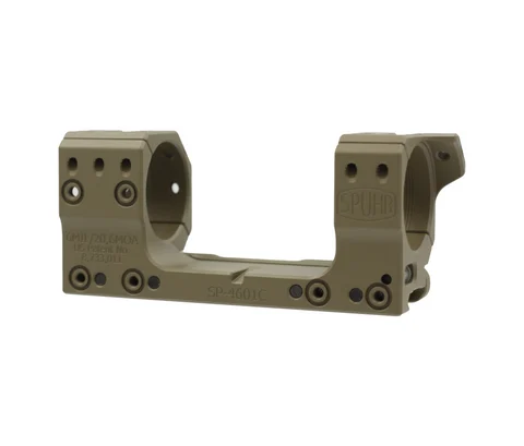 Spuhr SP-4601C FDE: 34mm Picatinny Mount 6 MIL - 1.18" Gen 3 - FDE