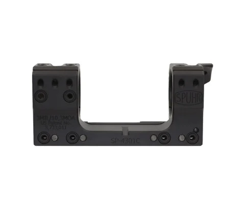 Spuhr SP-4301CM: 34mm Scope Mount 3MIL/10 MOA - Height 1.18" Gen 3