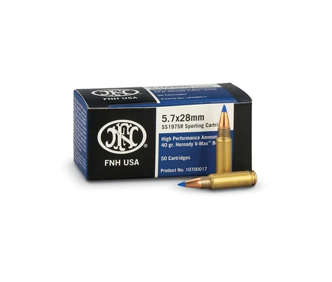 FN Herstal SS197SR: 5.7X28mm 40gr V-Max, 50/Box
