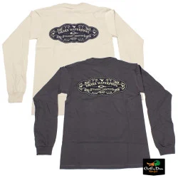DRAKE WATERFOWL STRAIGHT SHOOTERS LOGO LONG SLEEVE T-SHIRT