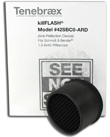 Tenebraex 42SBC0-ARD: Tactical Tough Schmidt & Bender ARD (Non Flip Compatible) 42mm Objective