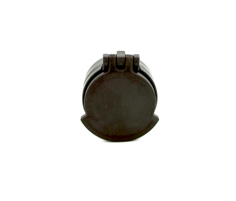 Tenebraex: Scope Cover with Adapter Frame Ring, Black, Fits Swarovski 3-12x50