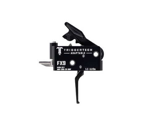 TriggerTech: FX-9, Two Stage - Adaptable, Black, Straight Flat