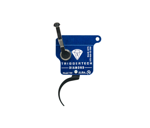 TriggerTech: REM 700 Rough Diamond Trigger - PVD Black Pro Clean, RH
