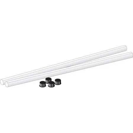 5/8" x 18" Plastic Tubes with Caps - 3 Pack Not Yet Rated| Write the First ReviewSKU: TUBE-18