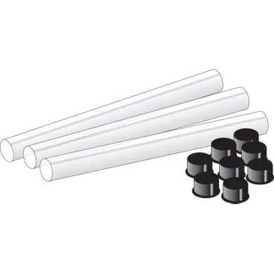 5/8" x 6" Plastic Tubes with Caps - 3 Pack Not Yet Rated| Write the First ReviewSKU: TUBE-06