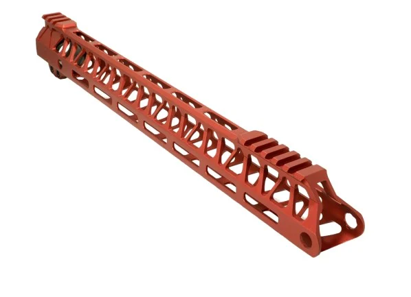 Timber Creek Outdoors Ultralight Enforcer 15" Handguard - M-LOK - RED