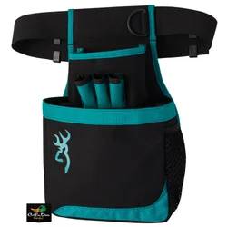 BROWNING FLASH SHELL CARRIER POUCH - BLACK / TEAL