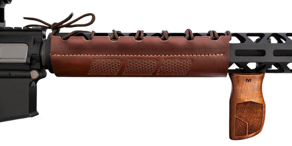 Universal AR 15 Pattern Leather Handguard Cover
