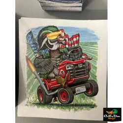 COMBAT WATERFOWL - WOODROW BILLSON VOL. 3 STICKER