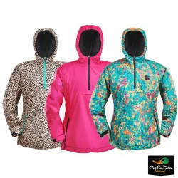 GATOR WADER WOMEN'S WATERPROOF 1/2 ZIP BOG HOODIE