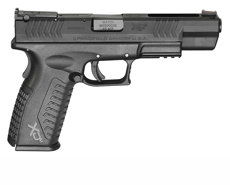 Springfield Armory XDM Competition, .45ACP, Adjustable Sights, 5.25" - BLACK