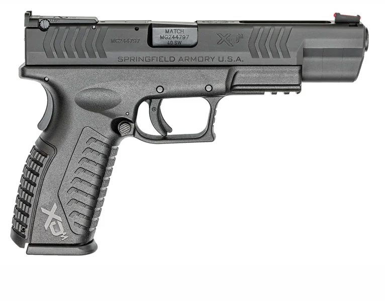 Springfield Armory XDM Competition, .40S&W, Adjustable Sights, 5.25" - BLACK